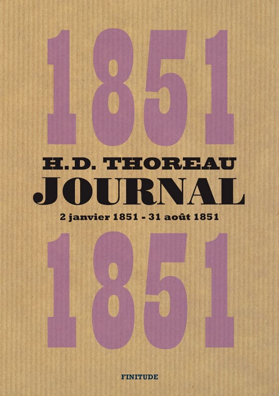 THOREAU Henry David - Journal V, janvier à août 1851