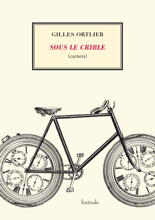 Essai couv. Gilles Ortlieb - Sous le crible